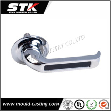 Liga de zinco casting maçaneta / hardware de porta para móveis (stk-zdd0007)